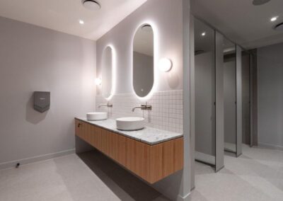 commercial bathroom renovation and commercial fitout service