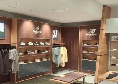 Franchise store fitout Brisbane CBD